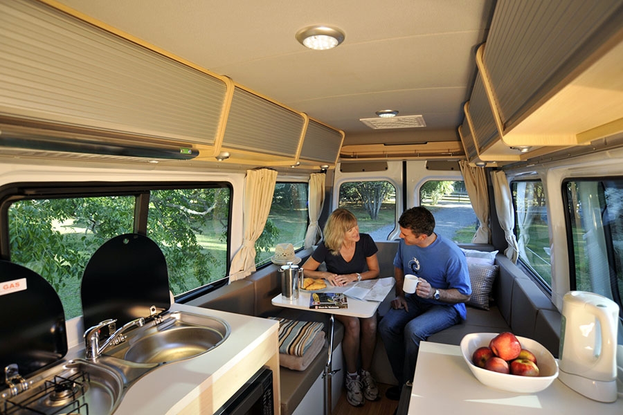 Relax in your comfortable motorhome