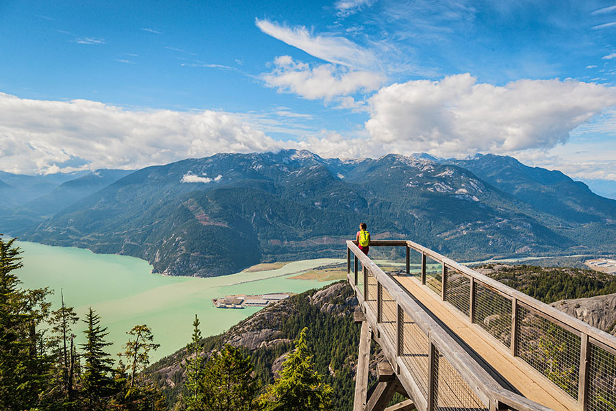 Enjoy views from the Sea to Sky Highway in Squamish | Travel Nation