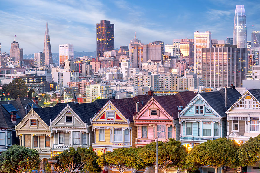 Admire the pretty Painted Ladies houses in San Francisco | Travel Nation