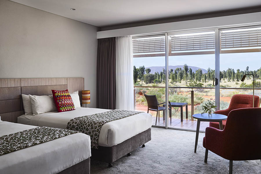 Deluxe rock view room | Desert Gardens Hotel