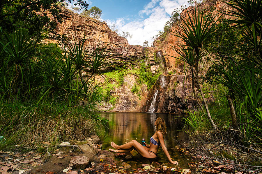 Sandy Creek Litchfield National Park, NT | Photo credit Tourism Australia and Mitchell Cox