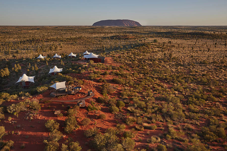 Dune top aerial view | Longitude 131