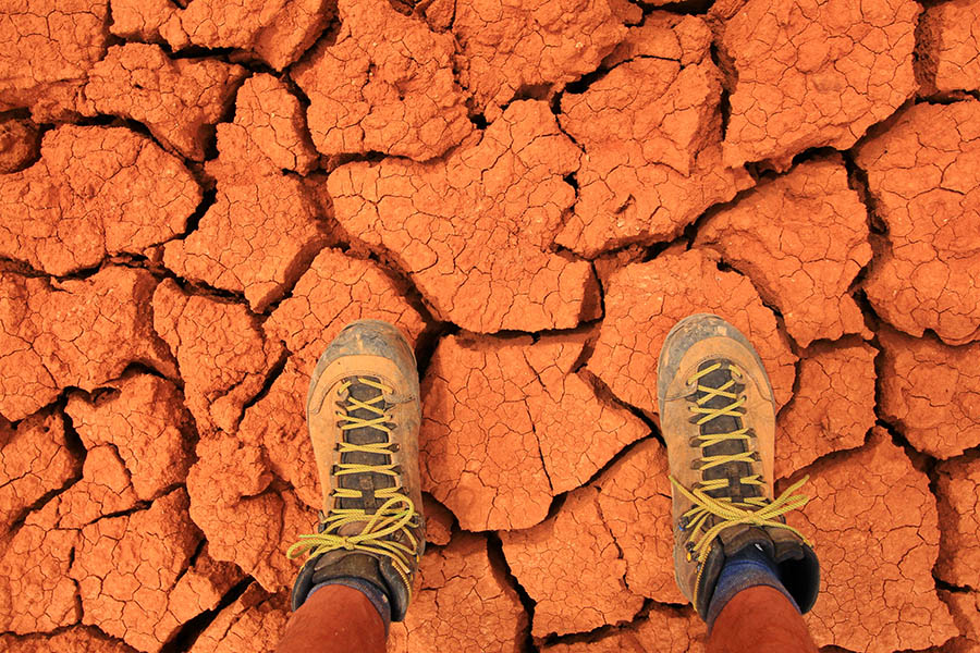 Stand on the cracked earth of Australia's Red Centre | Travel Nation