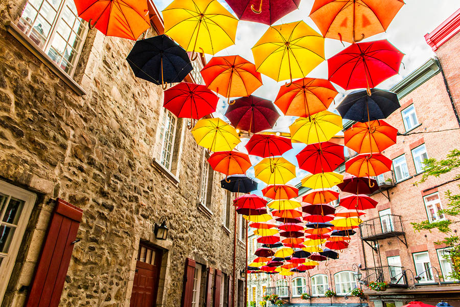 Explore atmospheric Petit Champlain Street in Quebec | Travel Nation