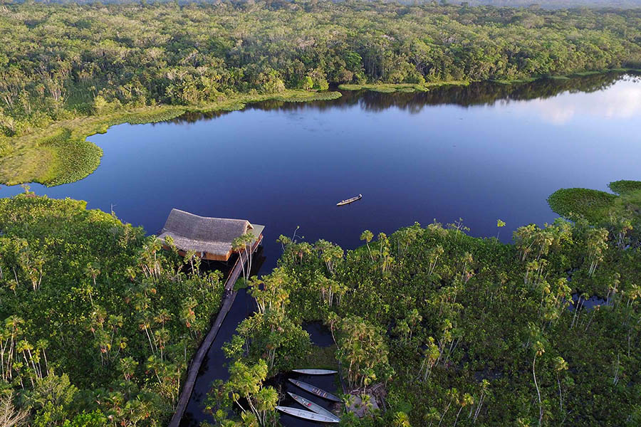 Stay at scenic Sacha Lodge in Ecuador | Photo credit: Sacha Lodge 