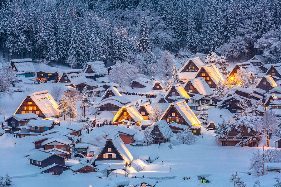 Visit the fairy tale village of Shirakawa-go