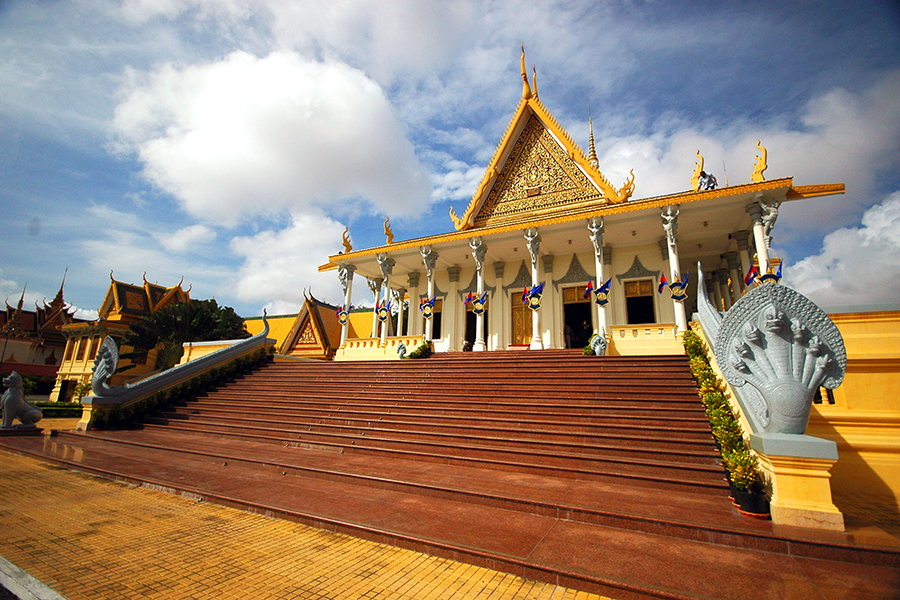 The striking and elegant Royal Palace