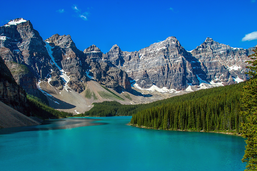 Tempted by a dip in the glacial waters of Lake Louise?