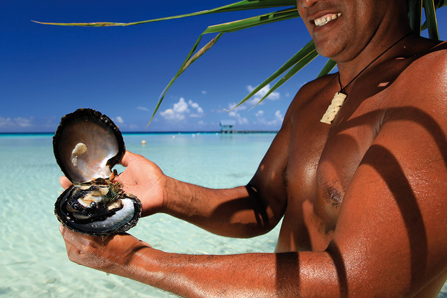 Visit a pearl farm and find out how pearls are cultured 