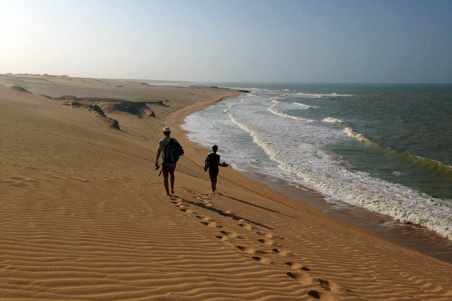 Wüste und Strand 