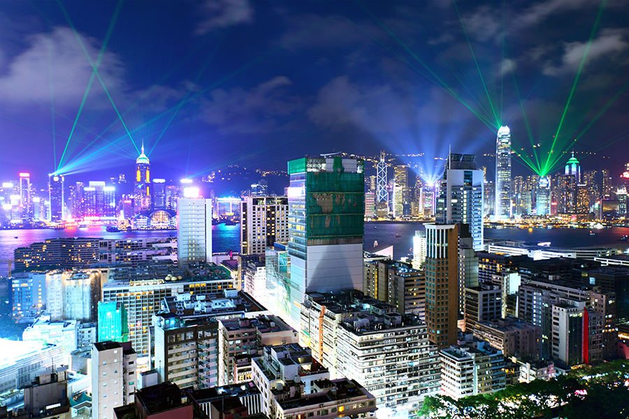 Catch "A Symphony of Lights" each night at 8pm