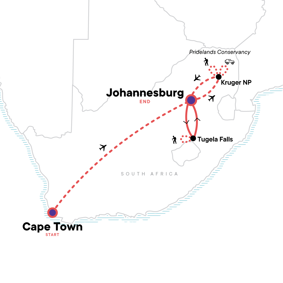 map_activesouthafricacapetownkrugertugelafalls