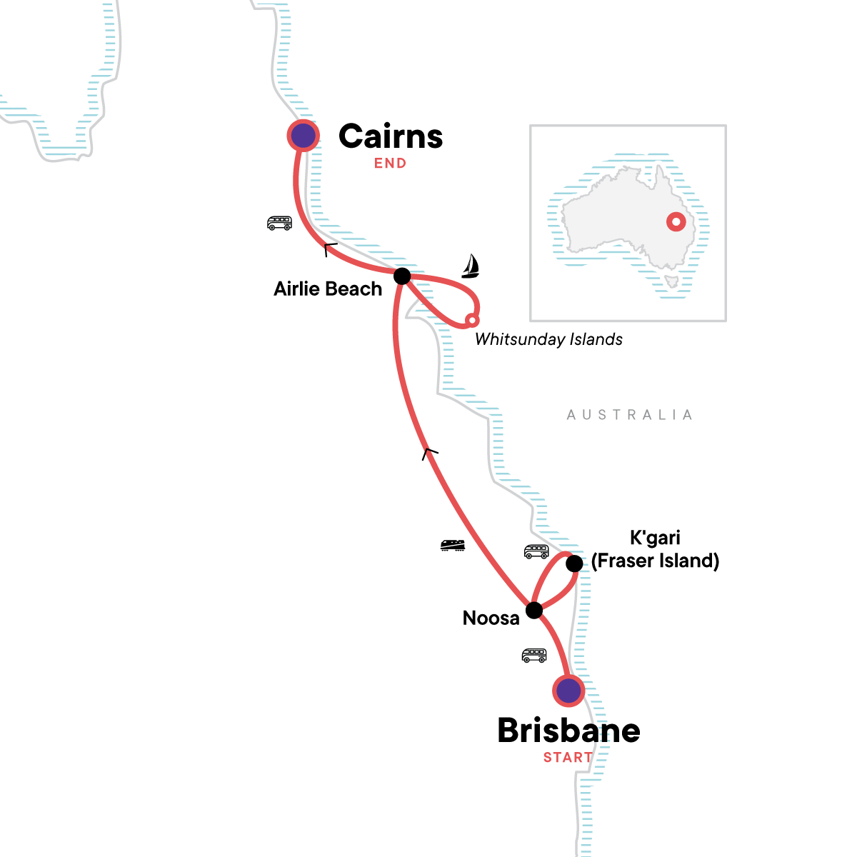 map_brisbanetocairnsexperiencesanddunesthewhitsundays