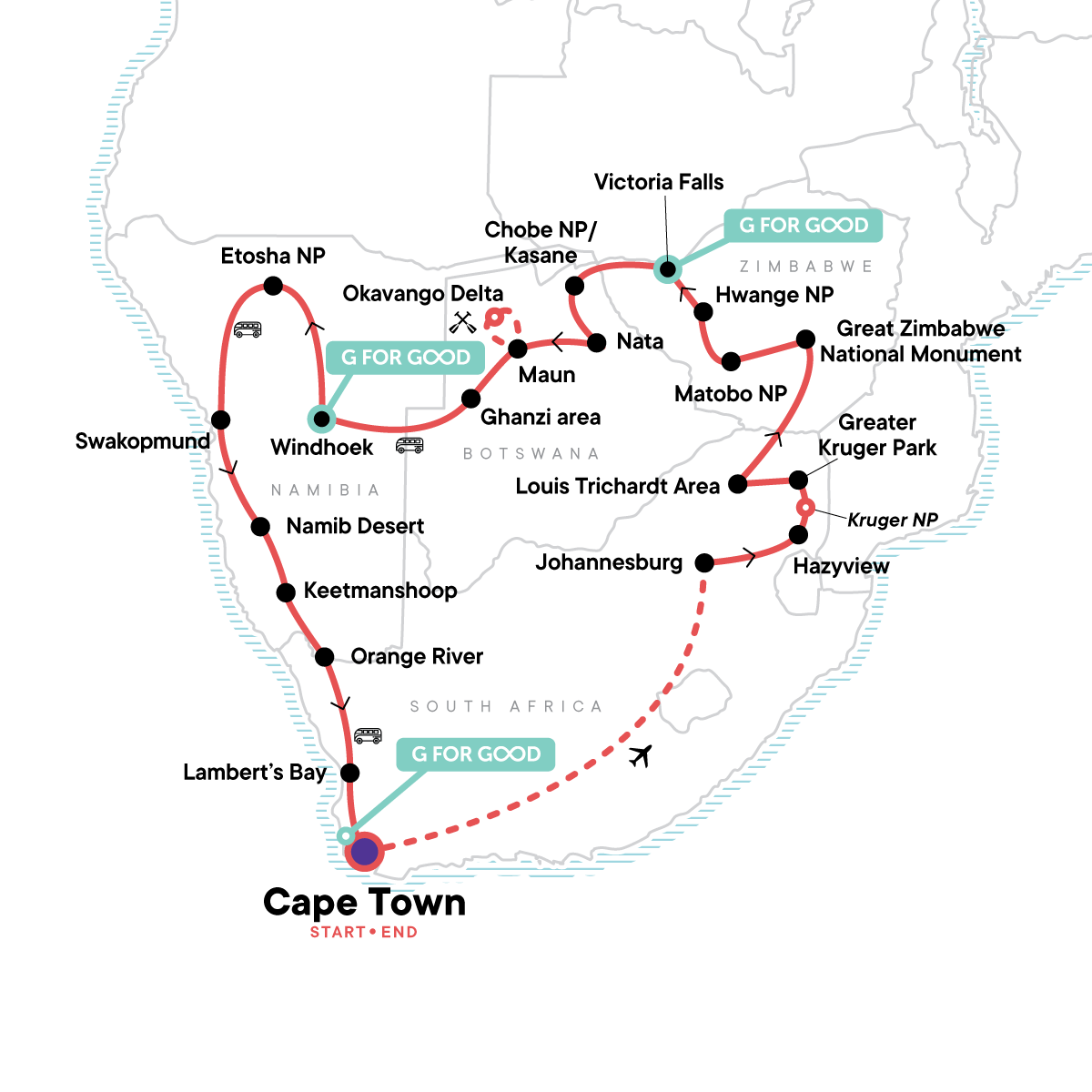 map_highlightsofsouthernafrica