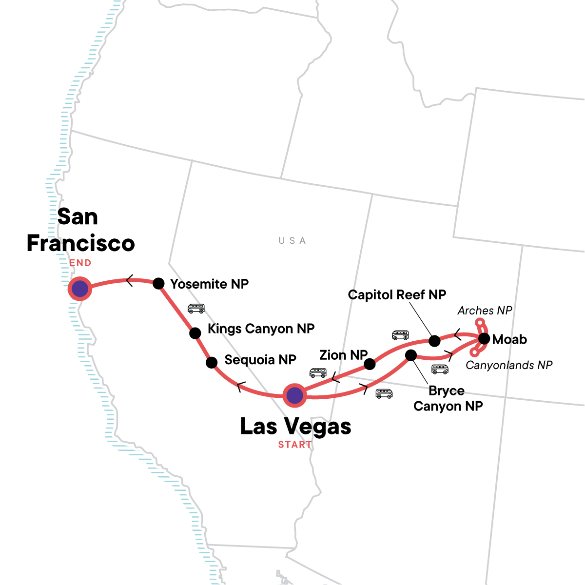 map_hikingthebestofthewestsnationalparks