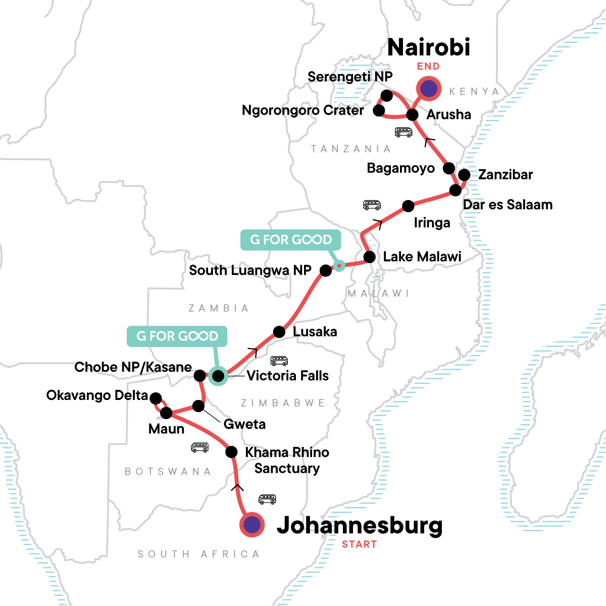 map_johannesburgtonairobioverlandwaterfallsbeaches