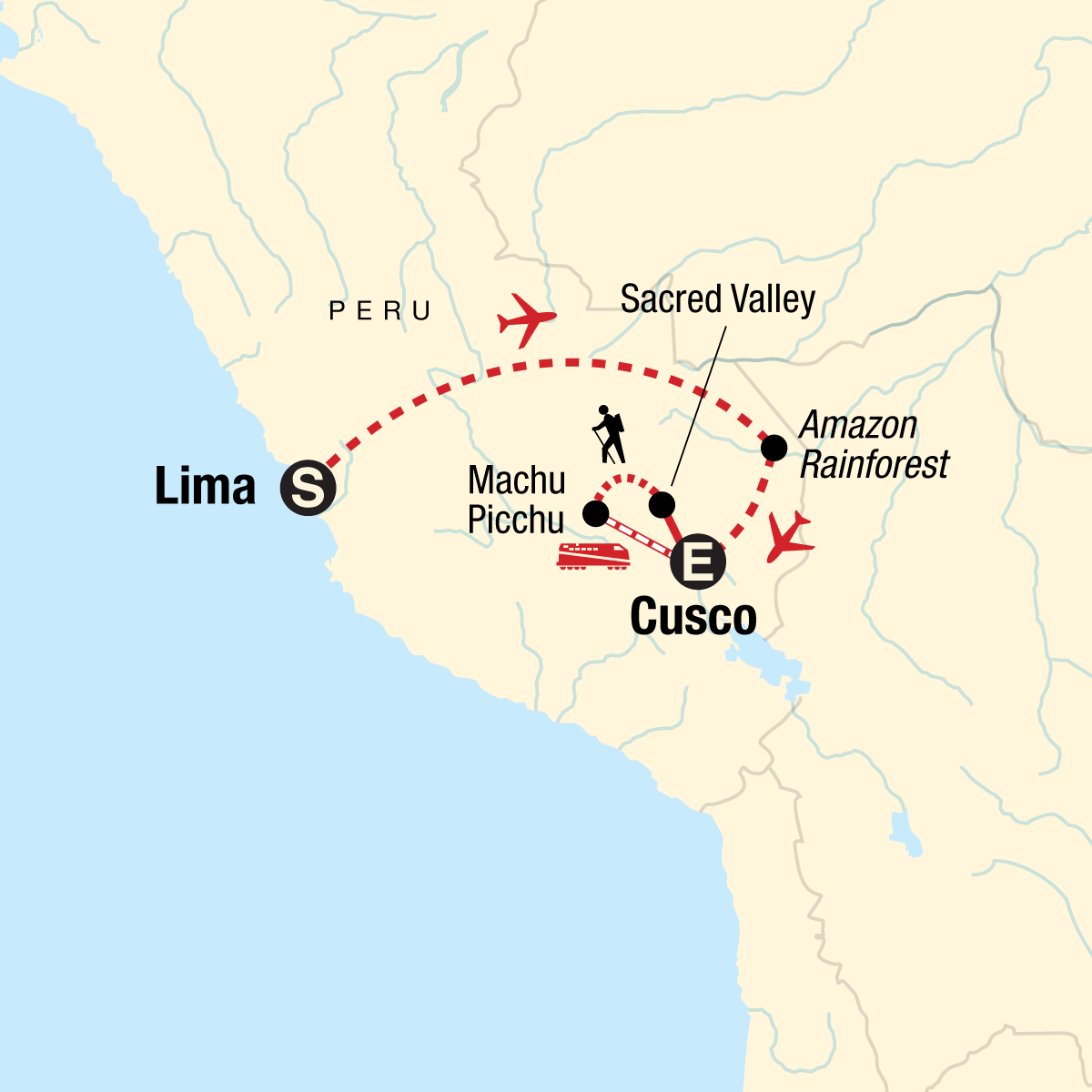 map_journeysmachupicchuandtheamazon