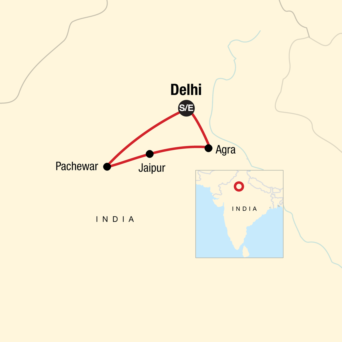 map_journeysnorthindiahighlights