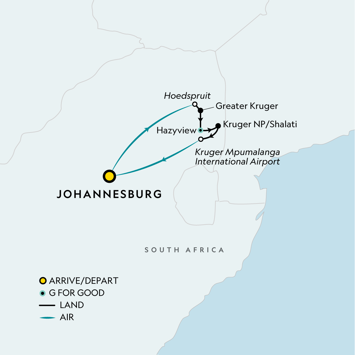 map_signaturesouthafricaskrugernationalpark