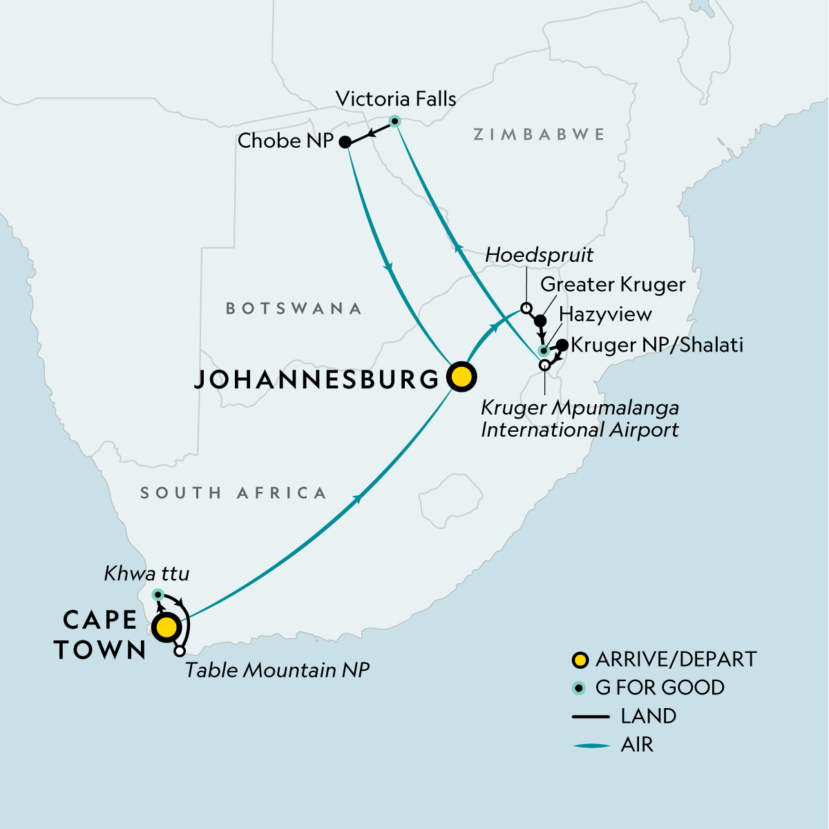 map_signaturesouthernafricafromcapetowntovictoriafalls