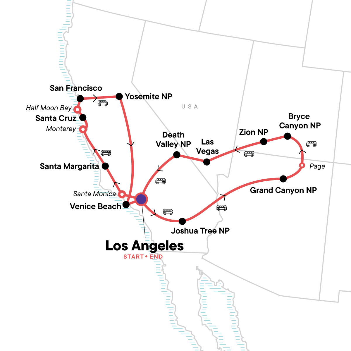 map_usaroadtripcaliforniathesouthwest