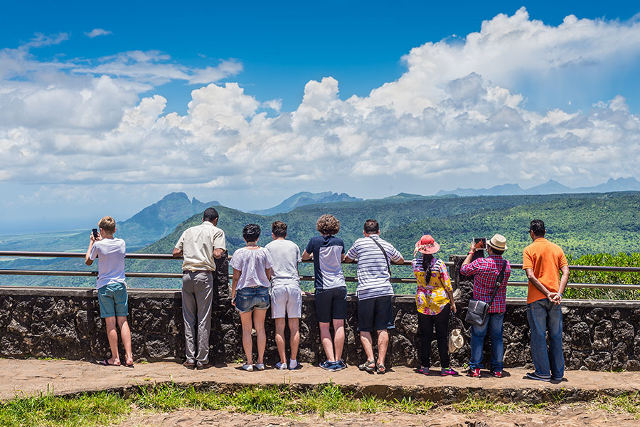 Stand at the island’s best viewpoint