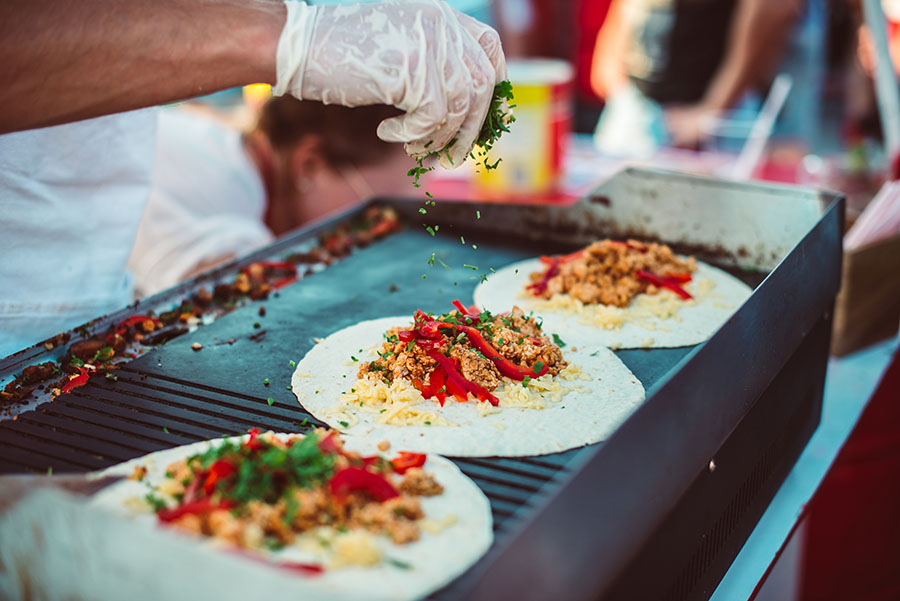 Mexican street food is cheap and delicious!