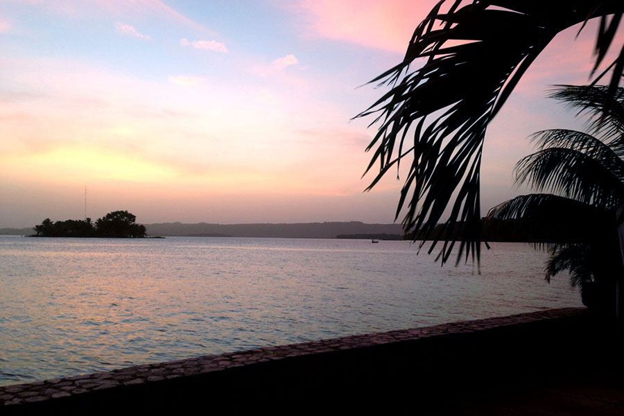 sonnenuntergang guatemala