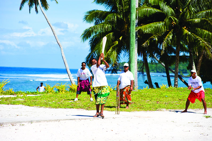 Watch a game of kilikiti