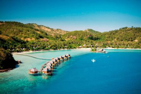 Likuliku is the only Fijian resort to offer overwater bungalows | Photo credit: www.likulikulagoon.com