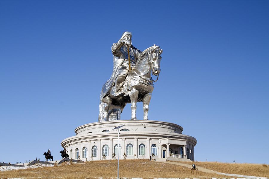 Ghengis Khan - Mongolia's most famous son is immortalised near Ulaan Bataar