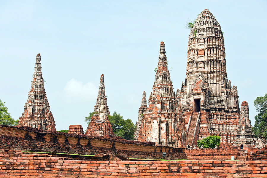 Wat Chaiwattanaram Temple, Ayutthaya, Thailand