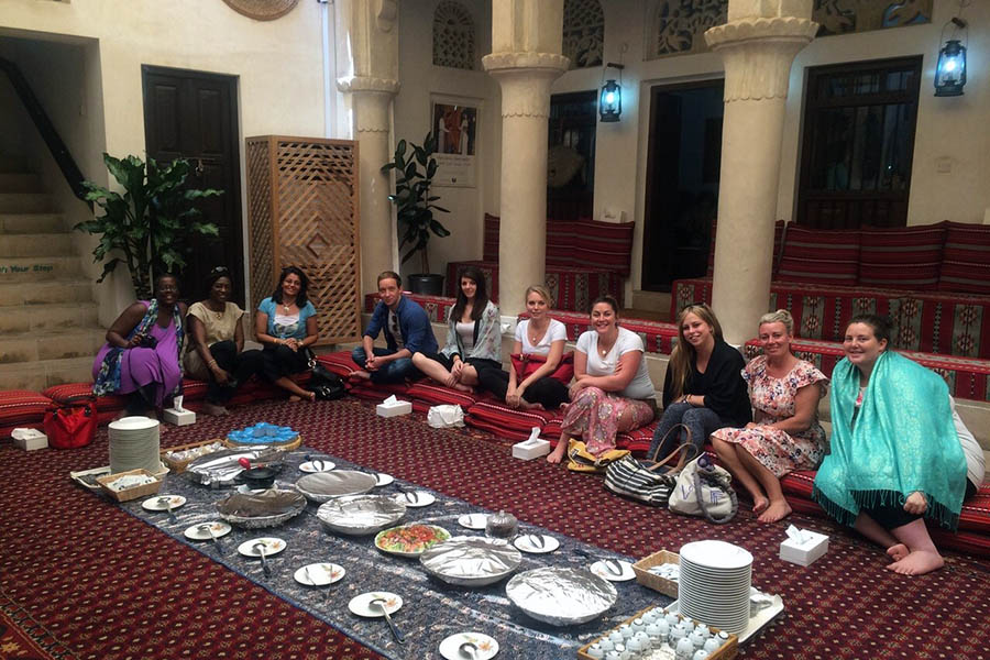 traditionelles arabisches abendessen