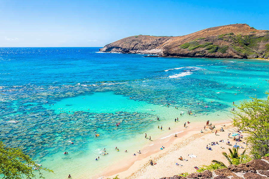 Oahu has 128 different beaches to choose from! 