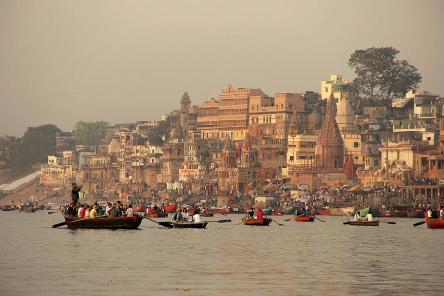 Varanasi Indien