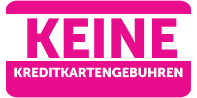 Keine Kreditkartengebühren